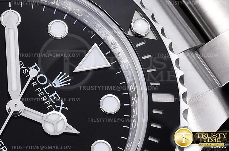 0505 ROLSUB0281 – Submariner 114060 904L SS SS Blk V10 Noob SA WaterResistant 1036